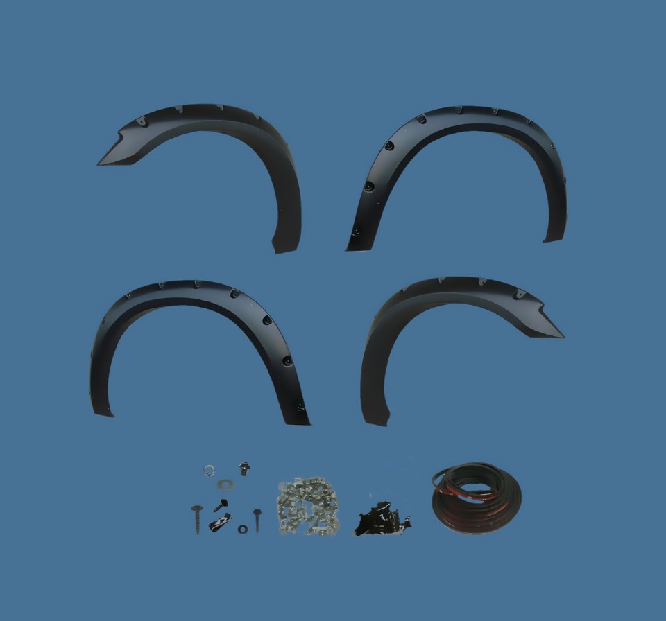 EGR RAM 3500 Bolt-On Look Fender Flares; Black 792864 (19-25 RAM 3500