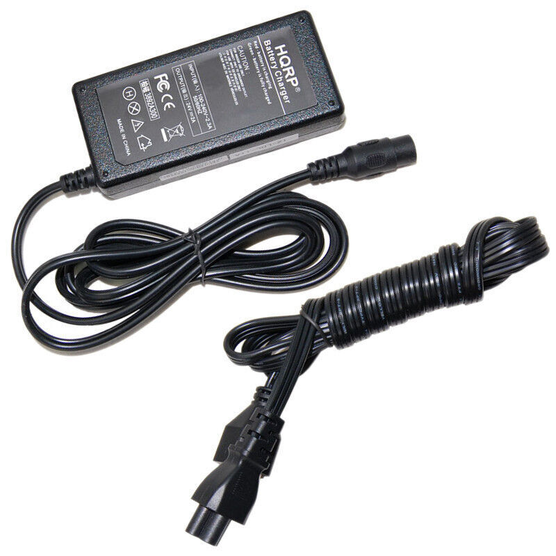 Cargador de batería HQRP para patinete eléctrico Pukka GX400C
