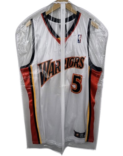 Camiseta Adidas Golden State Warriors Baron Davis We Believe Home Auténtica Talla 48 - Imagen 3 de 12