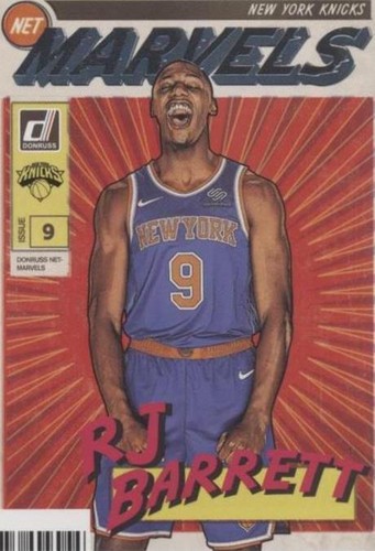 RJ BARRETT 2019-20 ABSOLUTE TOOLS OF THE TRADE JERSEY AUTO RC /175