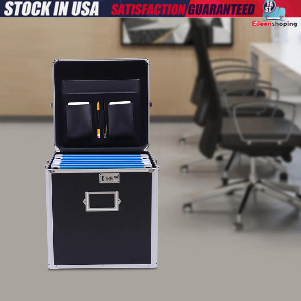 Vinyl Record Storage Box For Up To 50+ 12-inch Albums, Records Crate, Lp Album S - Image 3 of 4