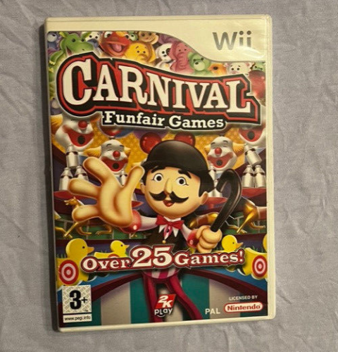 Jeux Carnival Funfair - Nintendo Wii plus de 25 jeux - PAL Région Européenne - Photo 1/3
