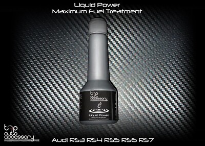 Liquid Power Fuel Gas Additive Cleaner Performance Treatment for Audi RS-Series