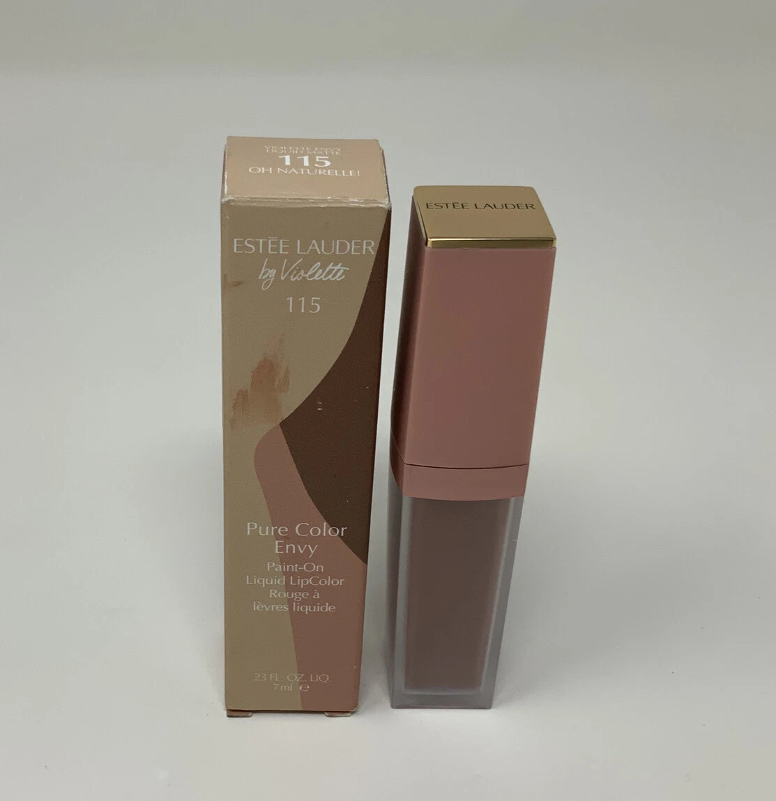 Estee Lauder Violette Pure Color Envy Liquid Lip Color 115 Oh Naturelle!  SEE PHO | eBay