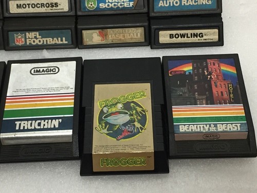 VTG Mattel Intellivision Games LOT NFL Football & MORE { UNTESTED } AS IS - Picture 6 of 8