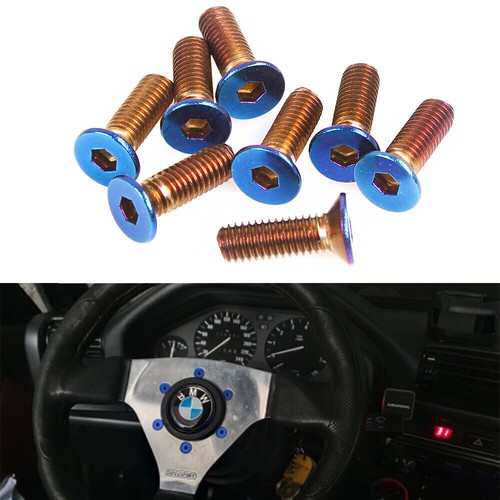 16 pernos de volante quemados para Nardi Personal NRG Works Bell Boss - Imagen 5 de 8
