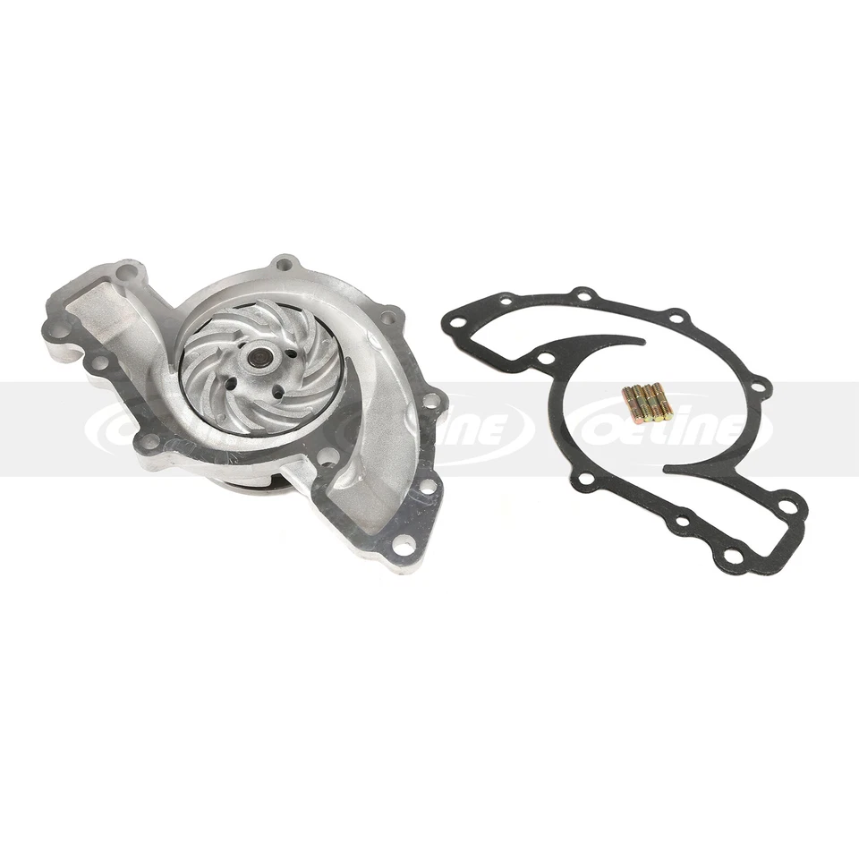 Bomba de agua con correa para 99-02 Buick Regal Chevrolet Impala Pontiac Grand Prix 3.8 Foto 3 de 4