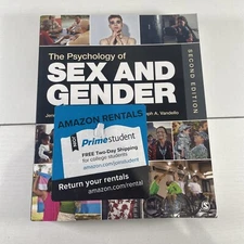 The Psychology of Sex and Gender - Paperback - GOOD
