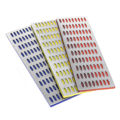 Diamond Sharpening Stone Knife and Blade Variety Coarse Grit Universal Set of 3