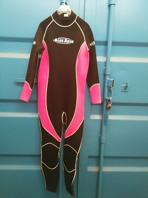 Tauchanzug Tropenanzug, Overal ''Blue Rush Titanium'' Gr. XL, schwarz/pink R-RV