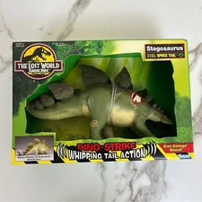 Jurassic Park The Lost World 1996 Stegosaurus Spike Tail Hasbro Dino Strike Toy