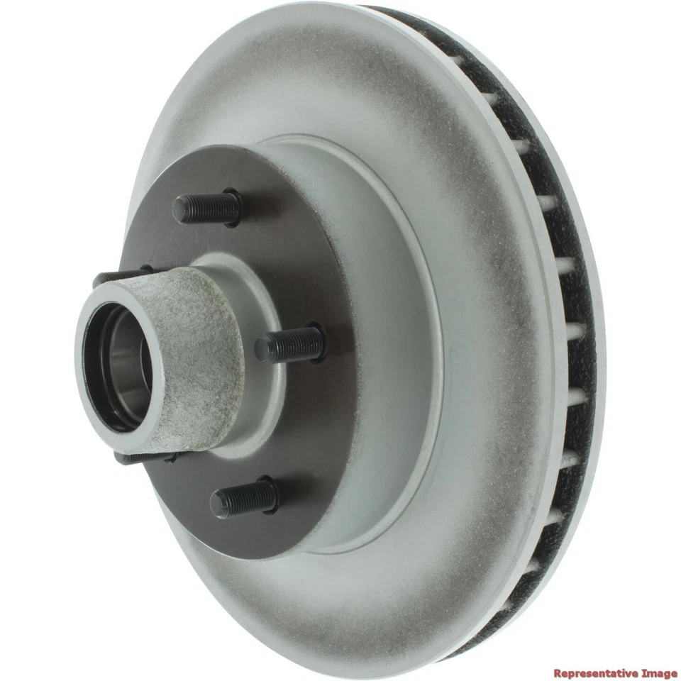 Rotor de freio a disco - revestimento completo dianteiro central para 1975-1986 Chevrolet C10 - Imagem 4 de 4