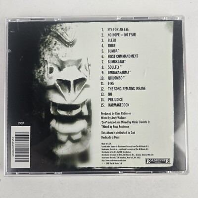 Soulfly ‎– Soulfly - CD roadrunner records produced by Ross