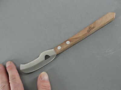 CORONA BEER   BAR FRUIT KNIFE TOOL ZESTER WOOD HANDLE CUTLERY LONG 9'' SHARP NEW