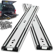 Heavy Duty Drawer Slides Full Extension Side Mount 14 16 18 20 22 24 26 28 30...