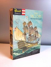 In OVP, 1962 Bausatz H.M.S. VICTORY Revell H-363, englische Aufl. MODEL KIT, GB