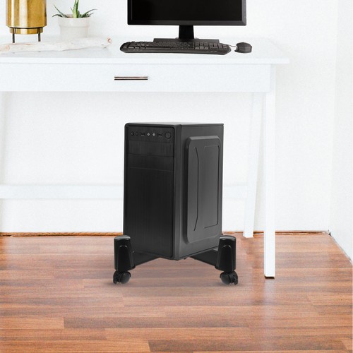 Computer Host Bracket Pc Stand for Desk Platform Mobile Cpu Tower - 第 9/12 張圖片