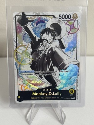 Monkey.D.Luffy ST29-001 Alternate Art Leader Monochrome Starter