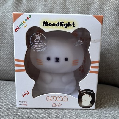 Mimicoco Luna Cat Moodlight kabellos warmweiß LED Nachtlicht Lampe neu im Karton 
