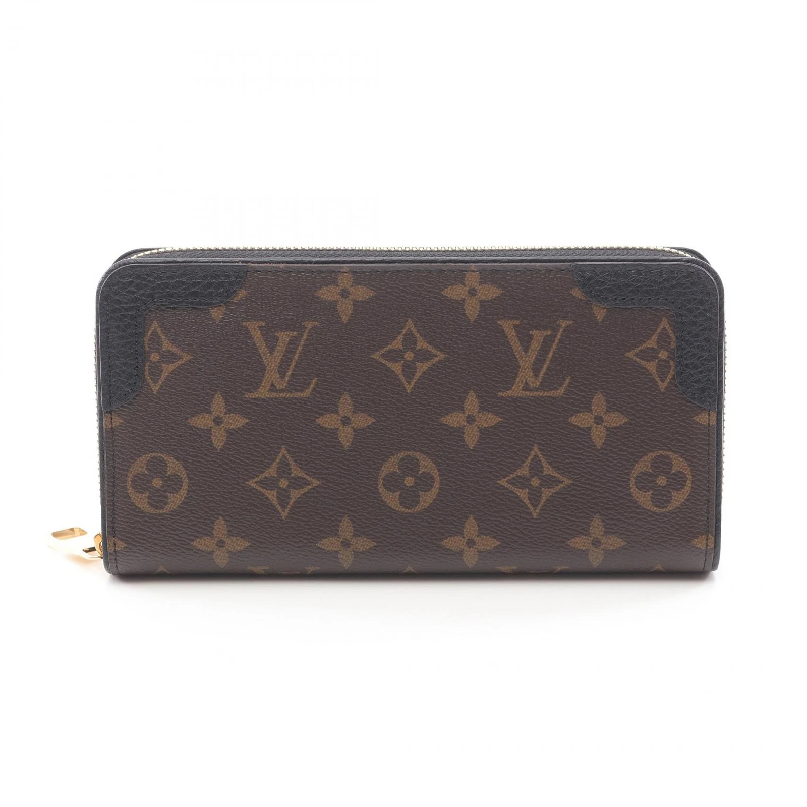 LOUIS VUITTON（LV） Portafoglio LOUIS VUITTON Zippy Retiro M61188 Monogram Tela Marrone Nero Us