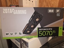 ZOTAC NVIDIA GeForce RTX 5070 Ti 16GB GDDR7 Solid SFF OC Graphics Card