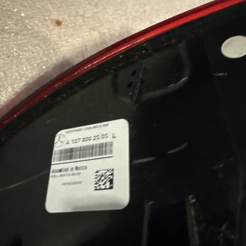 Lámpara trasera LED del lado izquierdo del conductor OEM para Mercedes-Benz GLS450 GLS580 167-906-75-10 Foto 4 de 4