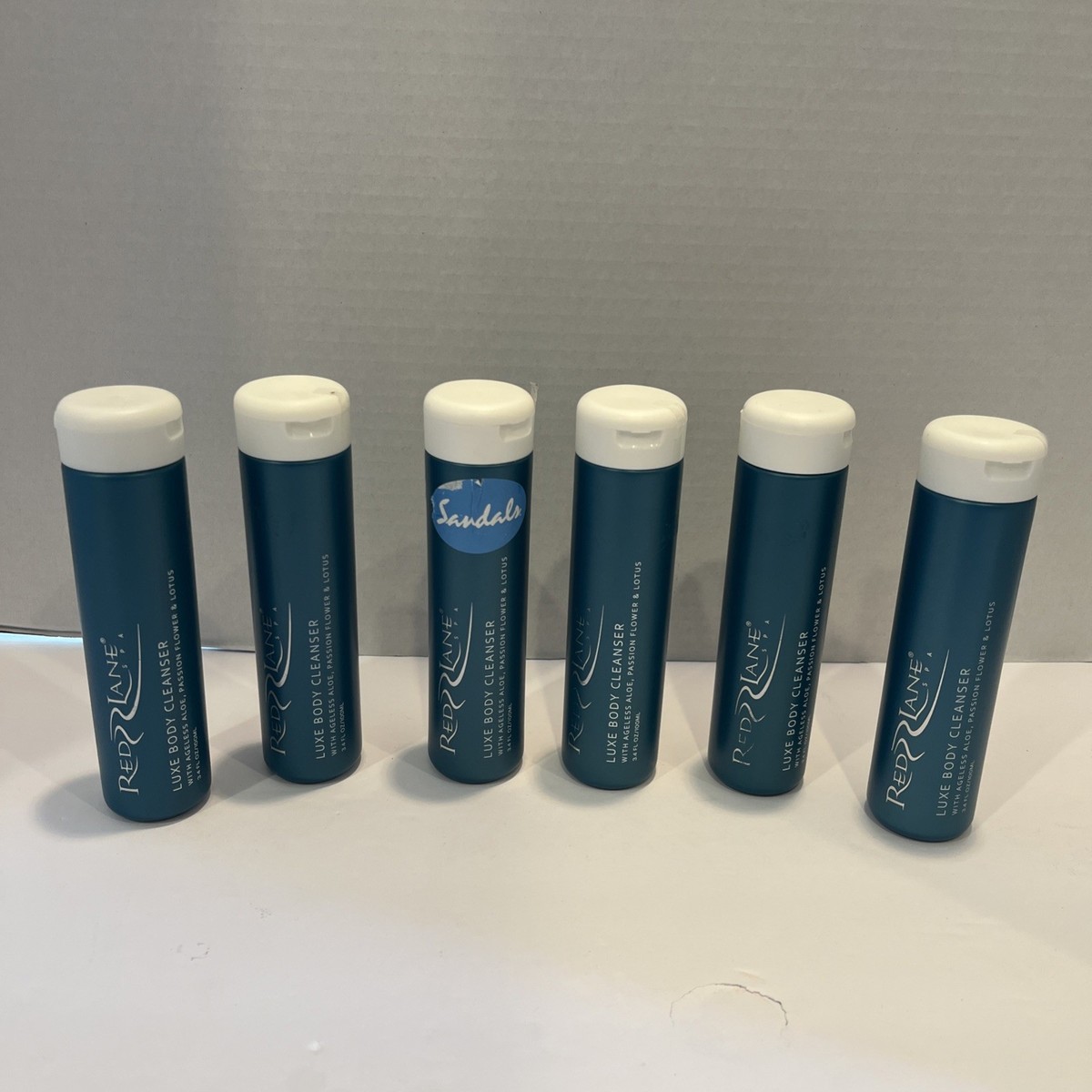 6 Sandals Red Lane Spa Luxe Body Cleanser and Age Defying