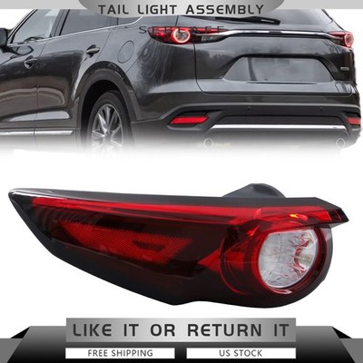 Fit For Mazda CX-9 2016-2023 Rear Outer LED Tail Light Assembly Lamp Driver Left