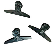 THREE, Coideal Extra Large Bulldog Clips - 7.8 Inch Long Jumbo Bull Binder