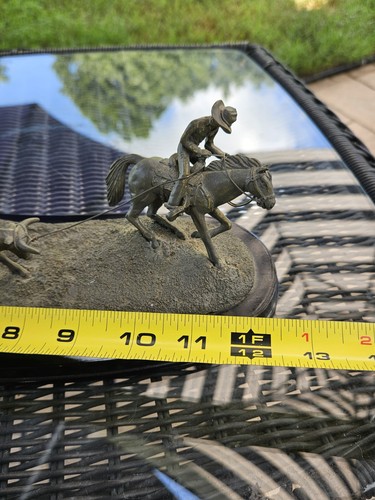 American Legacy Rodeo Collection "Team Roping" Statue - Bild 14 von 16