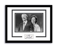 President Jimmy Carter Autographed Signed 11x14 Framed Photo ACOA