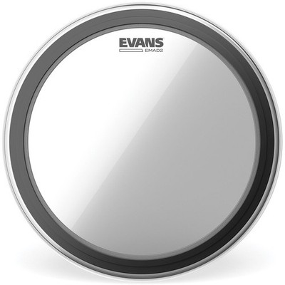 Bass-Drum-Fell Evans EMAD-2 Clear 20'' Bass Drum Head Bass Drum Fell NEU