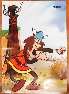 Vic le Viking - Poster Nr. 7 Tjure - Comer Lisboa 1976