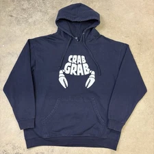 Crab Grab Snowboarding Gear Hoodie Size XL