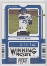 2021 Panini Contenders Winning Tickets Mookie Betts #WT-MB 0rt6