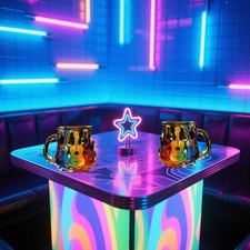 Creative 3D Painted Guitar Mug Unique Guitar Coffee Mug Guitar Lovers Gifts UK