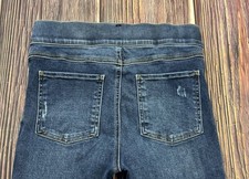 Spanx Pull On High Rise Skinny Ankle Jegging Jeans Womens Size Small Stretch