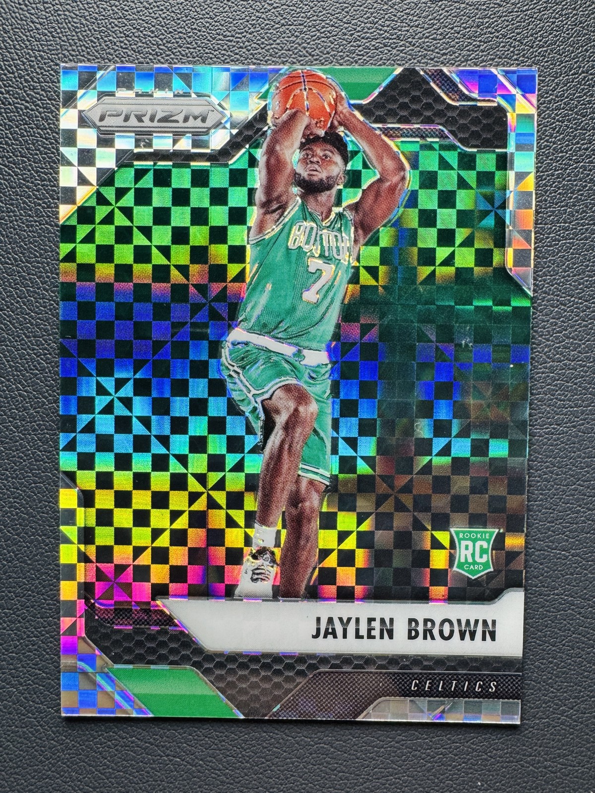 2016-17 Panini Prizm Jaylen Brown #44 RC Rookie Starburst Prizm SSP