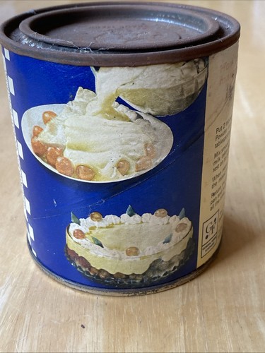 Vintage Birds Eye Custard Tin Empty C1970 - 第 2/5 張圖片
