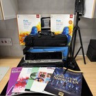 Yamaha YFL-212 Student Flute Ref78 complete set up with stand 