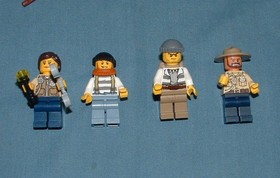 TOWN: CITY, SWAMP POLICE STARTER SET 60066 - LEGO - 2015 - USED