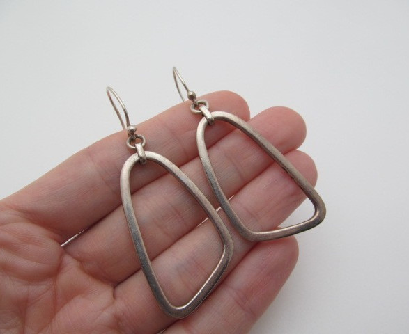 Silpada 925 Sterling Silver Solid Triangle Geomet… - image 1