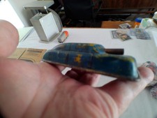 Vintage Tin Litho Toy Armored Car - Japan