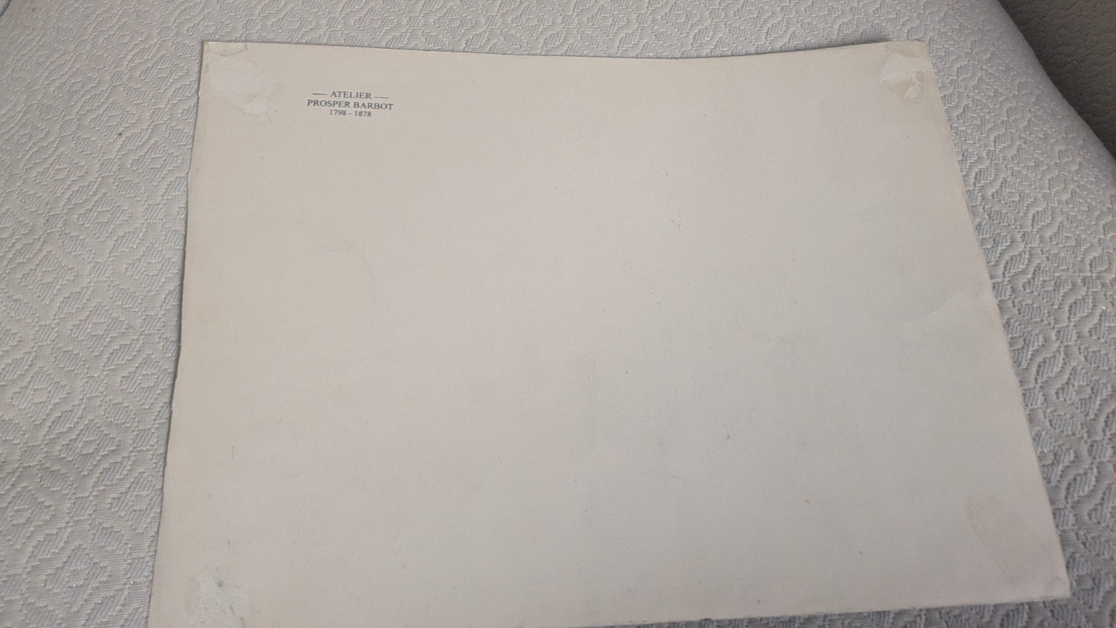 Atelier Prosper Barbot Drawing