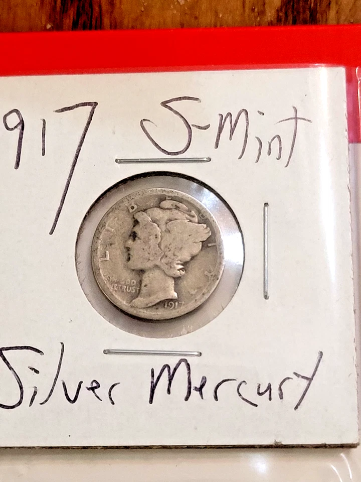 1917 - 1939 Mercury Silver Dimes, Lot of 20 coins w/20 Different Dates & Mints! - Image 4 of 4