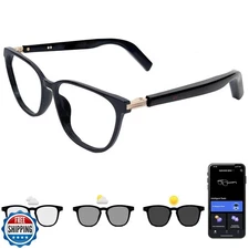 Smart Glasses with Photochromic Lenses for Men and Women AI Trans