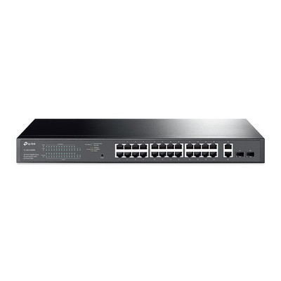 TP Link TL-SG1428PE 28-Port Gigabit Easy Smart PoE Switch mit 24-Port PoE+  
