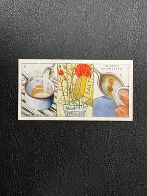 1936 Wills's Household Hints #40 Some Uses of Salt