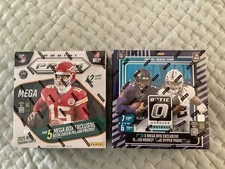 2025 Panini Football Mega Boxes (2) New Sealed Prizm, Optic, Autos! 🔥🔥🔥