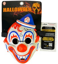 Daeg Faerch signed Clown Mask Young Michael Myers Rob Zombie's Halloween JSA